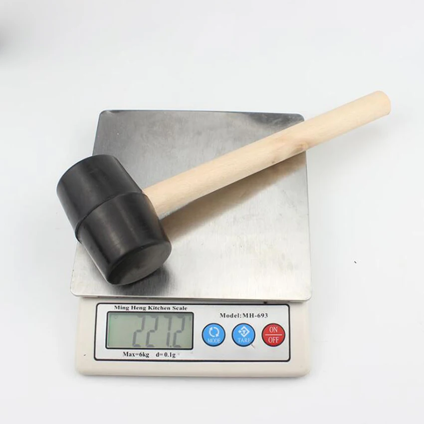 Резиновый молоток с деревянной ручкой резиновый для установки напольной плитки |