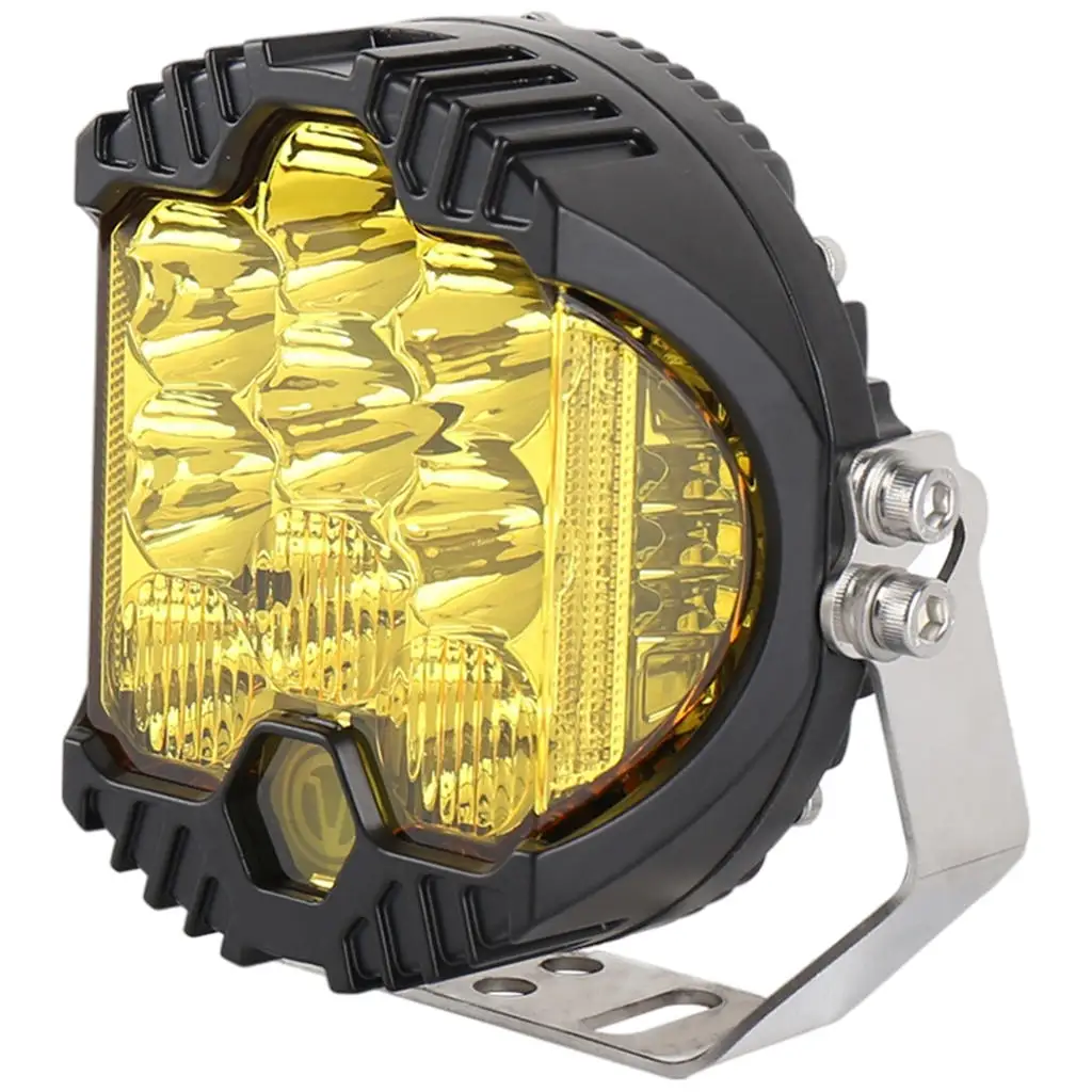 

Светодиодные рабочие фары 5000 лм, автомобильный бампер, 5-дюймовый Передний фонарь на крышу для охотников