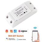 Переключатель ZigBee 3,0 для Tuya Smart Life, беспроводное автоматическое приложение, дистанционное управление для Alexa Google Home Smartthings