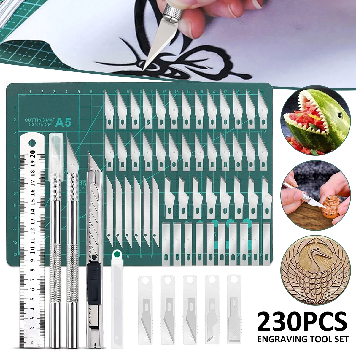 

230 шт., набор нескользящих инструментов для ремонта