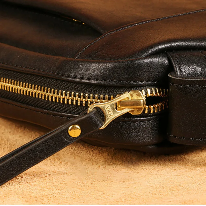 AETOO мужская кожаная сумка через плечо модная трендовая Повседневная мини-сумка |