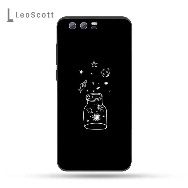 

Black and white lines Phone Case For Huawei Honor view 7a5.45inch 7c5.7inch 8x 8a 8c 9 9x 10 20 10i 20i lite pro