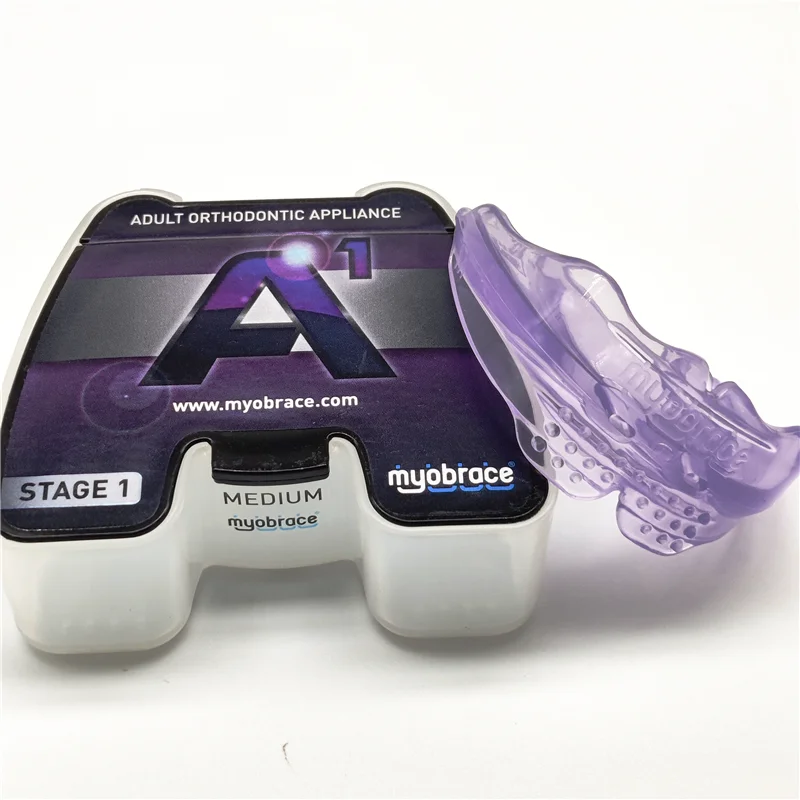 

A1 Myobrace Adult Orthodontic Braces Silicone Teeth Retainer /MRC Applliance A1 Teeth Trainer Alignment Tooth Braces For Adults