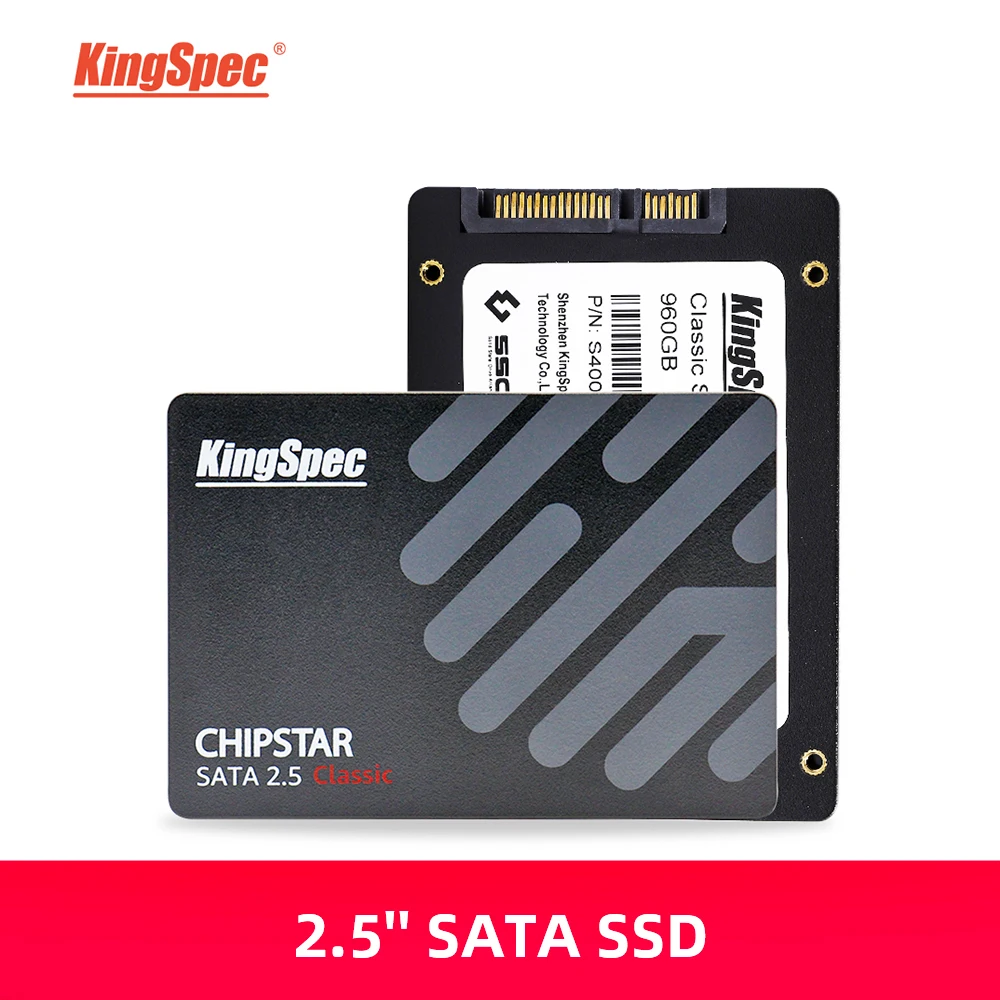 SSD KingSpec 2 5 дюймов S400 серия SATA3 120 ГБ 240 жесткий диск 480 960 sataIII для настольных