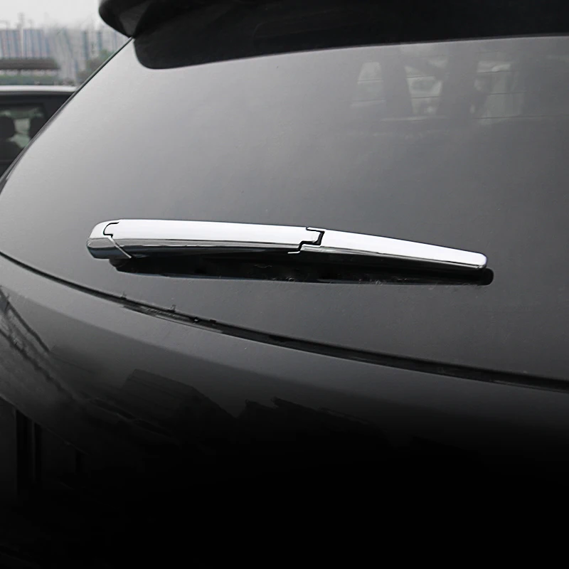

ABS Car Rear Trunk Window Wiper Arm Blade Cover Trim Overlay Nozzle Garnish For Jeep Grand Cherokee WK2 2014 2015 2016 2017 2018