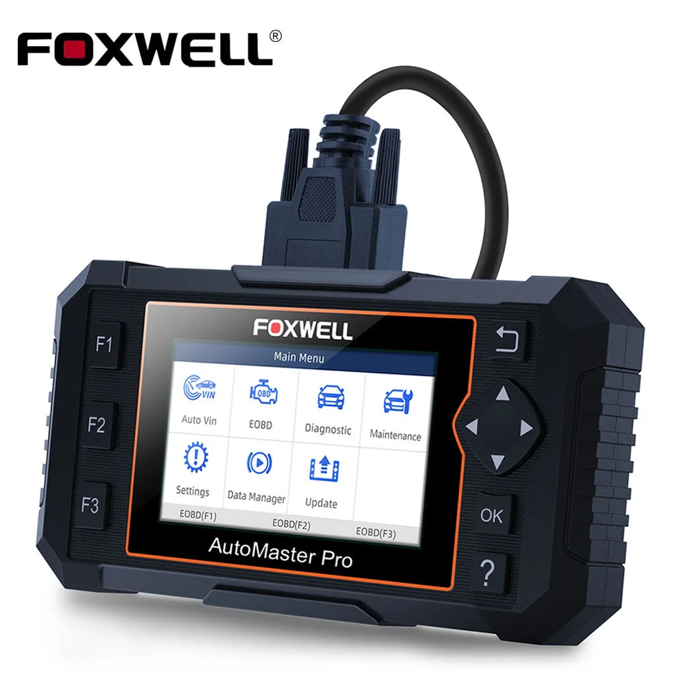 

FOXWELL OBD2 Diagnostic Tool Full System Scanner NT624 Elite SRS EPB Oil Reset SAS ABS EPS Service Engine HVAC OBD Code Reader