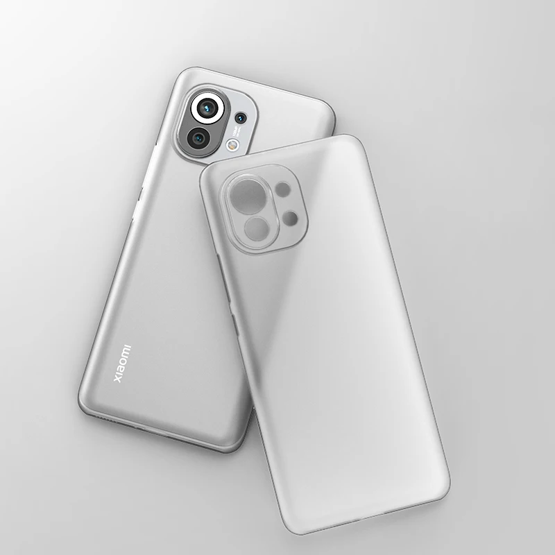 0 3mm ultra thin matte phone case for xiaomi mi 11 ultra 11x redmi k40 pro transparent hard case for poco f3 back cover shell free global shipping