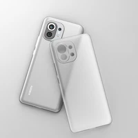 0 3mm Ultra Thin Matte Phone Case For Xiaomi Ultra 11x Redmi K40 Pro Transparent Hard Case For Poco Back Cover Shell