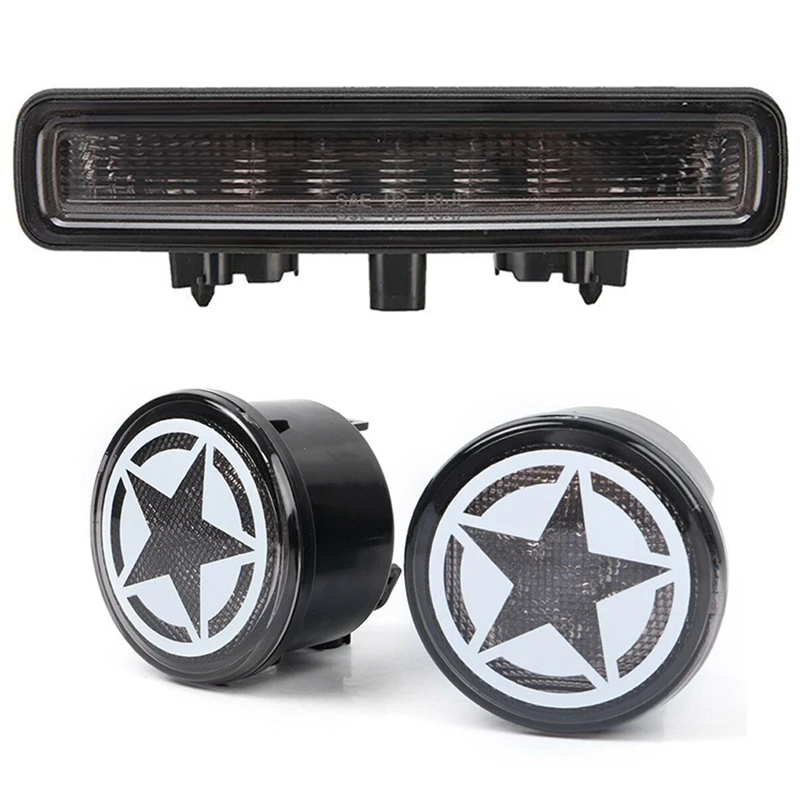 3 шт автомобильные аксессуары: 1 шт. Автомобильный светодиодный 3Rd центр тормозной