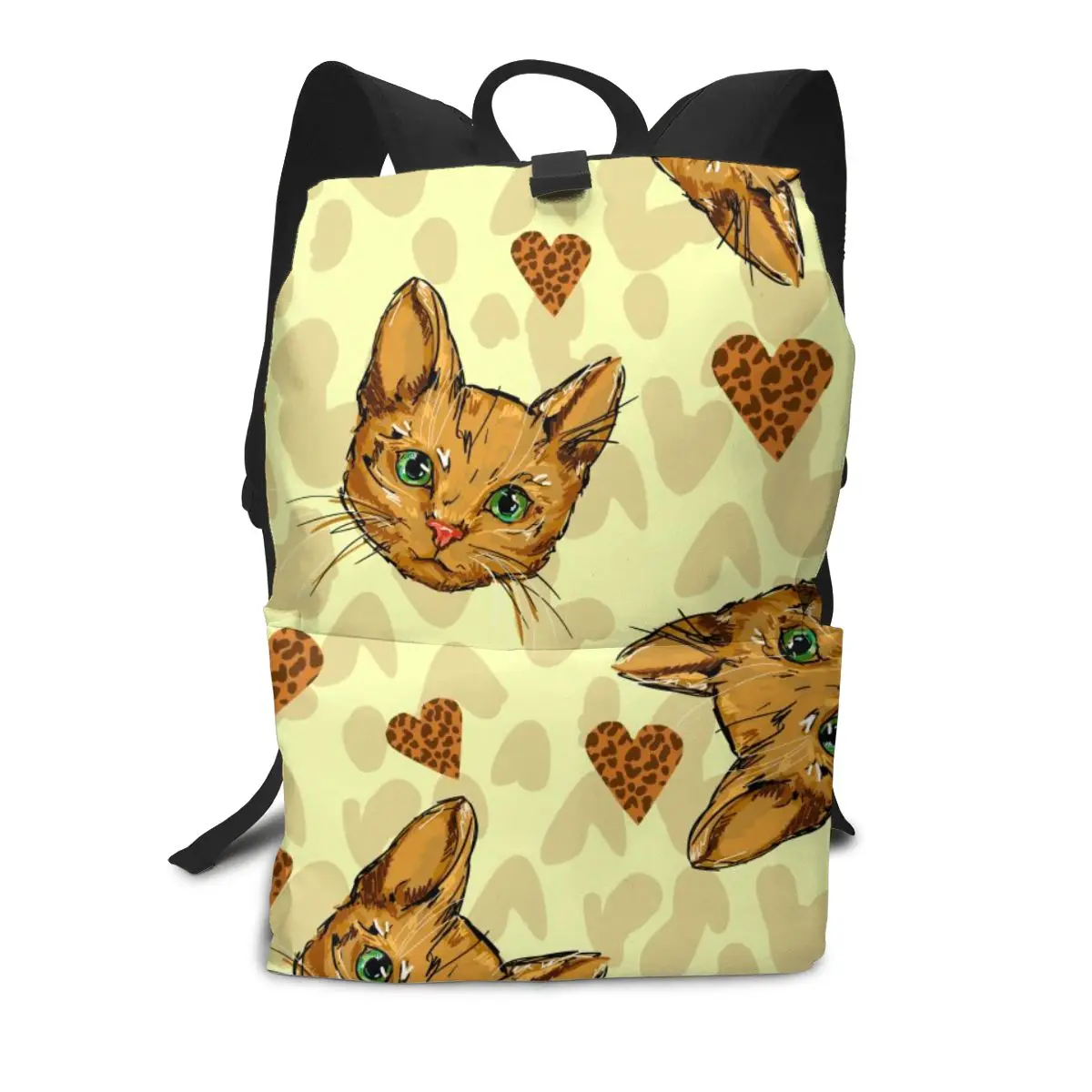 

NOISYDESIGNS Children School Bags 3D Cartoon Cat Print Kids Travel Backpack Boys and Girls School Bags Student Backpack Book Bag