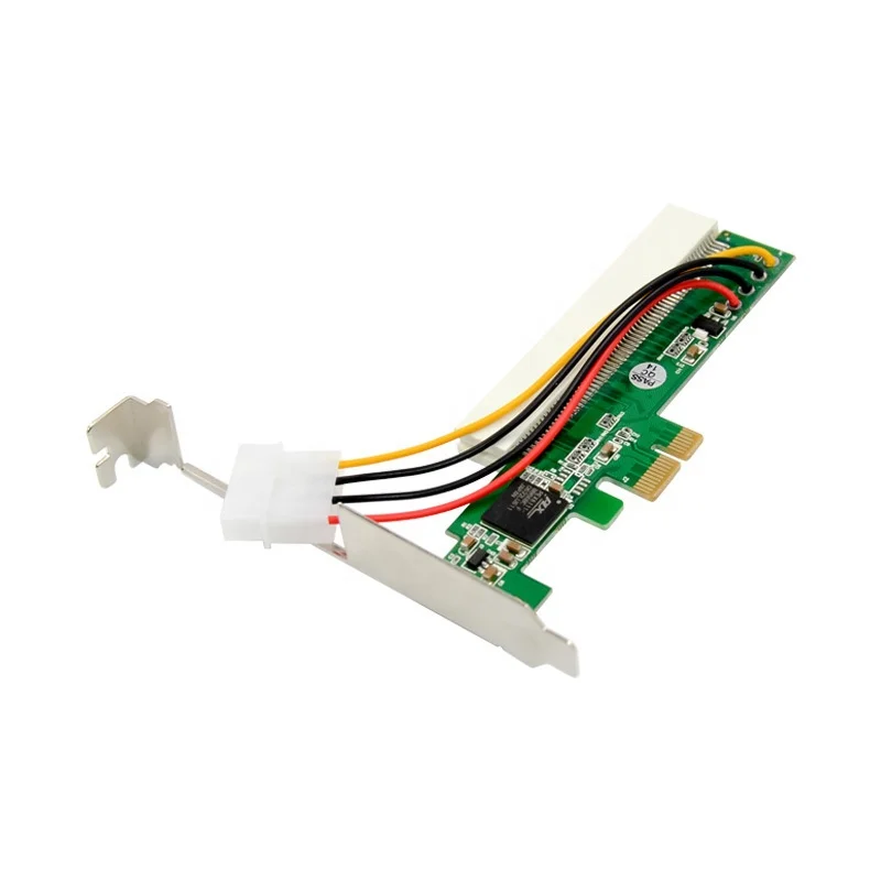 Cartão Conversor Pci Express x1 para Cartão Pci Bridge Pex8112-aa66 Pci Slot Cartões para acréscimos