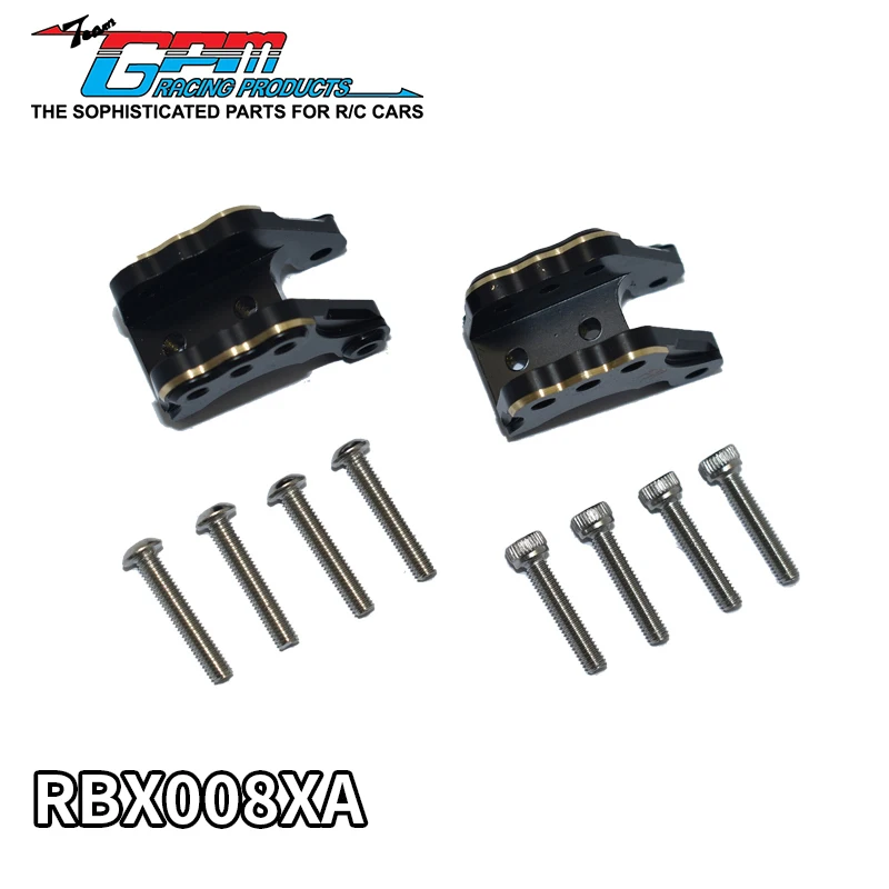 Осевой 1/10 Rbx10 Ryft 4wd масштаб рок шезлонг-axi03005 медный передний Киль тяга крепление