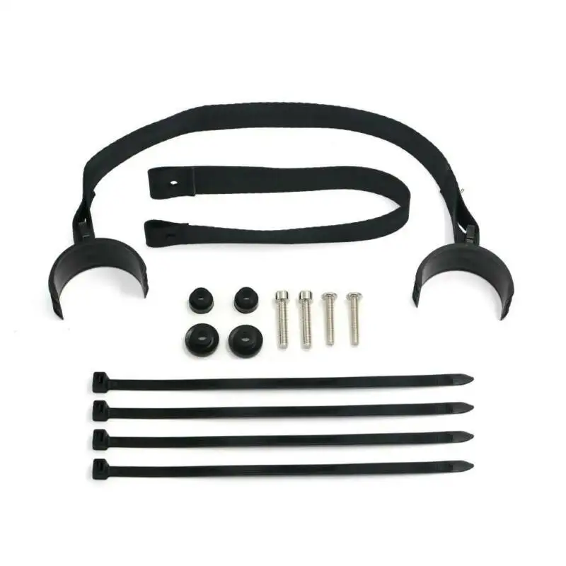 Черный/красный ремень для подъема спереди и сзади из нейлона пластика