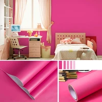 White Wallpaper Self-adhesive Pvc Wallpapers Kitchen Simple Film Renovation Wardrobe Door Cabinet Table Furniture Home Decor