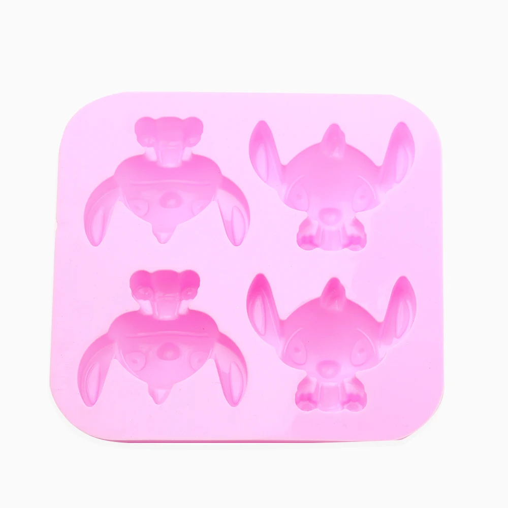 Мультяшная анимация форма для сшивания съедобный уровень силиконовая торта