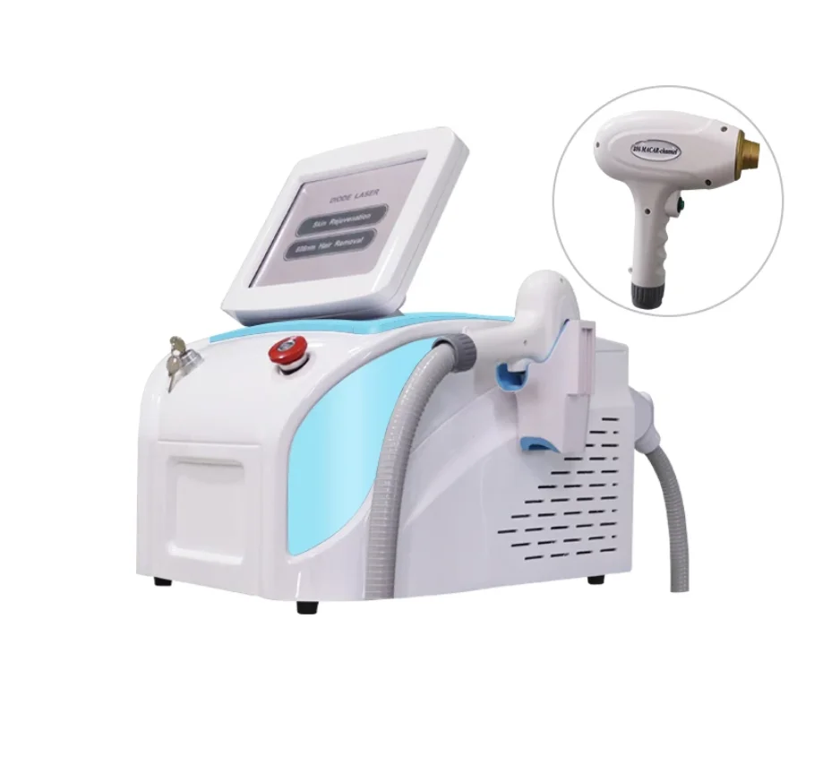 

2021 Newest Portable 808nm Diode laser machine for hair removal & skin rejuvenation/chassis 808nm hair removal machine