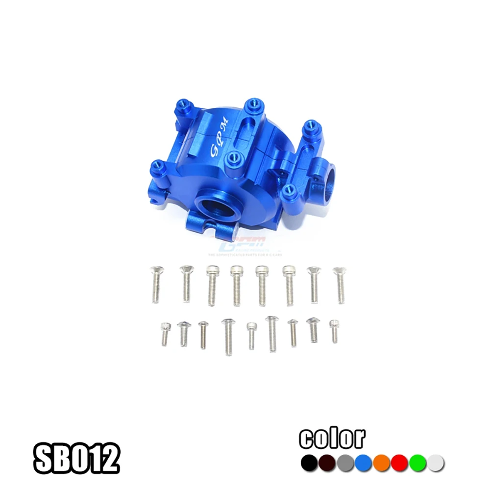 

RC автомобиль Запчасти Алюминий ЧПУ спереди редуктор гидравлической передачи Коробка Чехол Корпус LOSI 1:6 супер BAJA-REY SB012 дистанционного Управ...