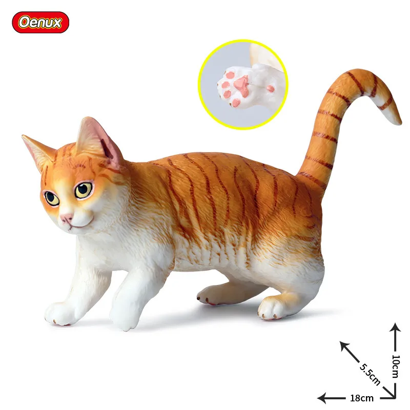 Фигурка кошки персидской из ПВХ 5 шт. | Игрушки и хобби