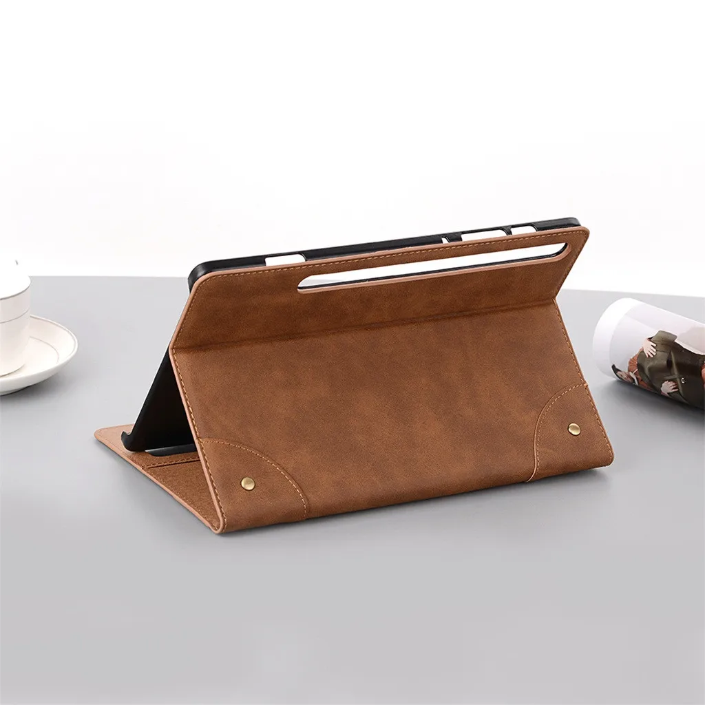 

Tablet Case For Samsung Galaxy Tab S6 T860 T865 10.5in With bracket Storage card business affairs Slim Stand Cover Tablet Case