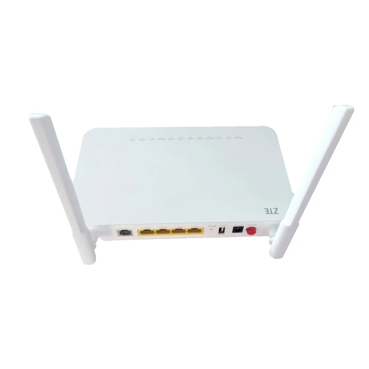 

2020 Queenton ZTE Dual Band F670L ONU 4GE + 1POT + USB + 2 * WIFI 2.4G AC 5G SC/APC Gigabit Passive Optical Network (GPON) 5DBI