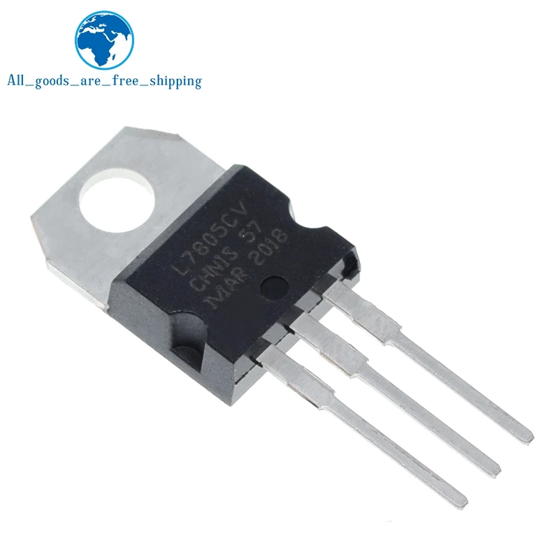 TZT 10 шт./лот Новый регулятор напряжения L7805CV TO 220 L7805 7805 5 в положительного S|ic 7805|ic
