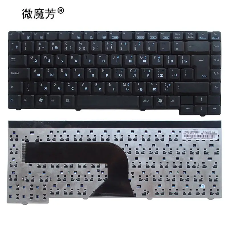 Русская клавиатура для ноутбука ASUS X51C X51H X51 X51L Z94 RU черная | Компьютеры и офис