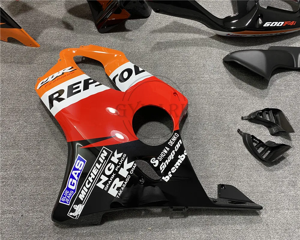 Для Honda CBR600F F4i 2001 2002 2003 высококачественный комплект обтекателей ABS под давлением