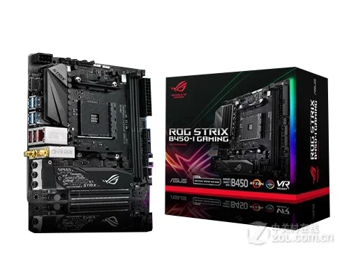 Verkauf Neue ASUS ROG STRIX B450-I GAMING Desktop-motherboard Sockel AM4 DDR4 32GB USB 2,0 USB 3,1 HDMI Mainboard