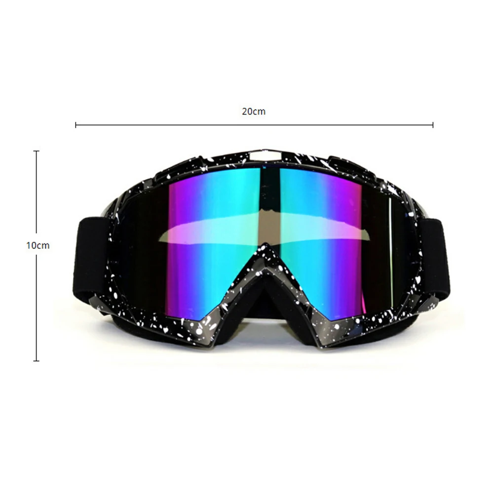 

Unisex OTG Ski Snowboard Goggles Outdoor Riding Climbing Windproof Safety Goggles Eyewear Double Spherical Mirrored Magnetic
