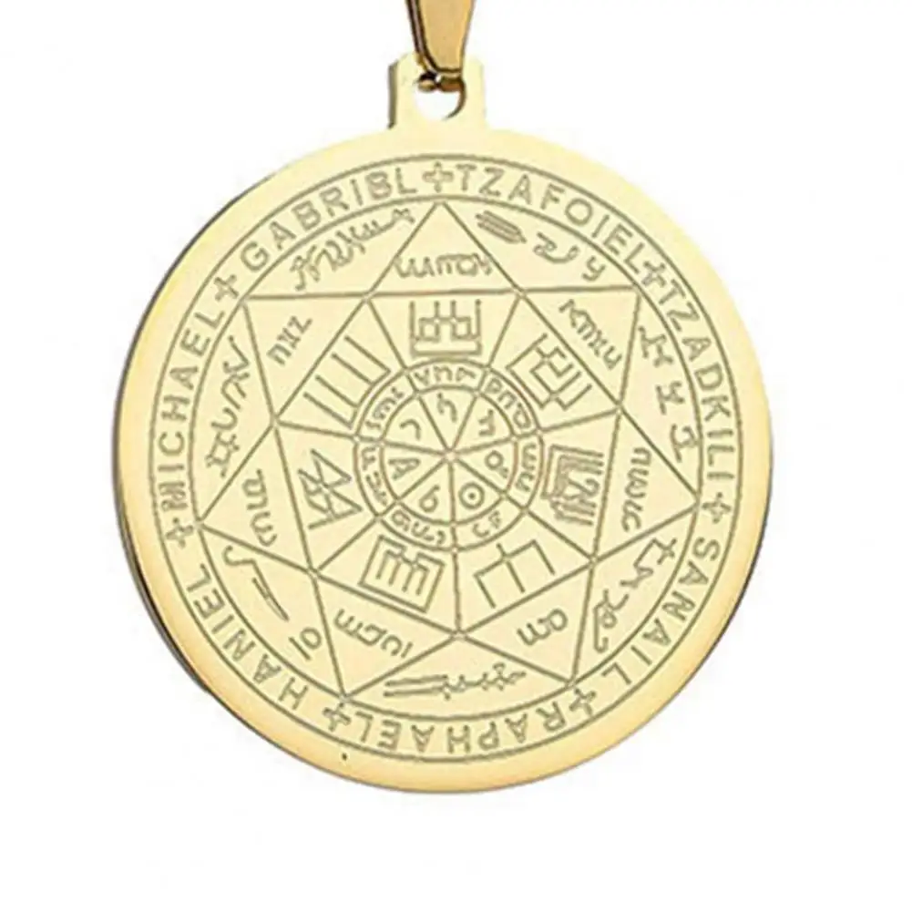 

HOT SALES !!! Round Necklace Fashionable Unique Smooth Angel Round Jewelry for Dressing Table
