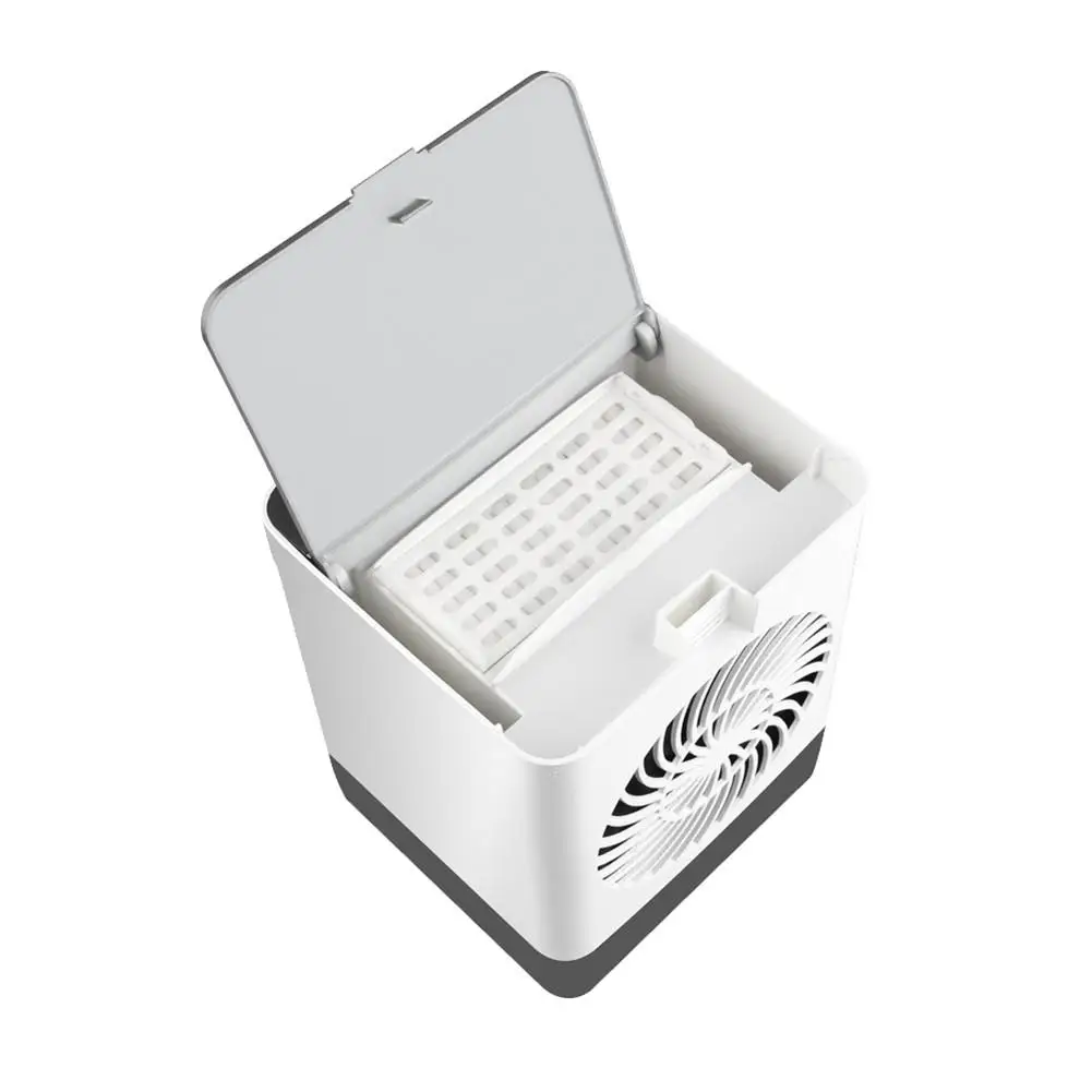 Мини вентилятор кондиционера портативный нано спрей 3 в 1 персональный