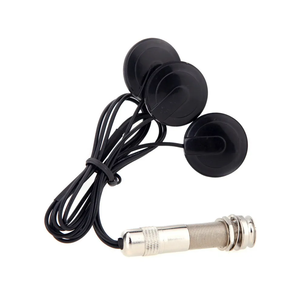 Универсальный пьезо 6 35 мм 3 датчика для акустической гитары укулеле мандолина