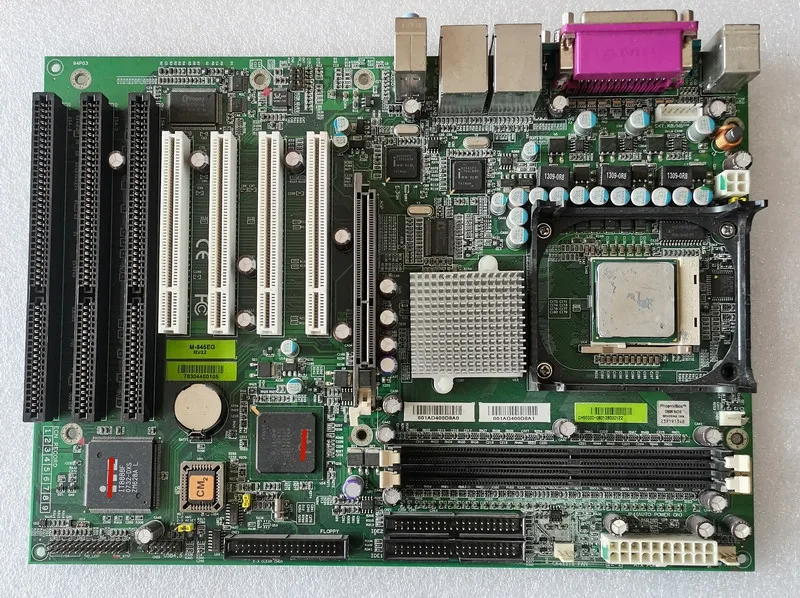 

M-845EG REV: 3.2 industrial optoelectronic equipment motherboard, dual network cards and 3 ISA slots