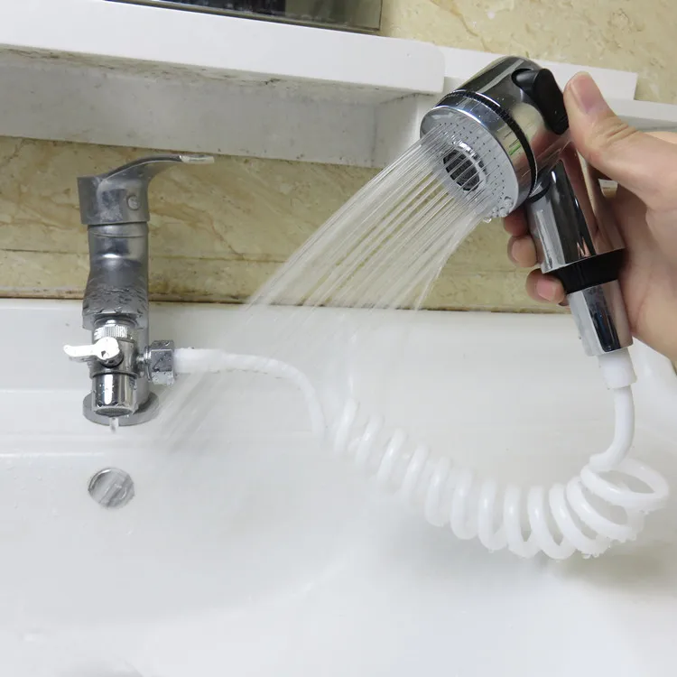 

Wonderlife Faucet Shower Head Bathroom Spray Drains Strainer Hose Sink Washing Hair Wash Shower