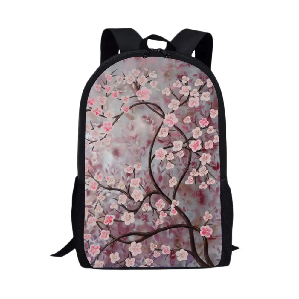 WHEREISART Mochila модный рюкзак для школьников трусы девочек с рисунком сливового