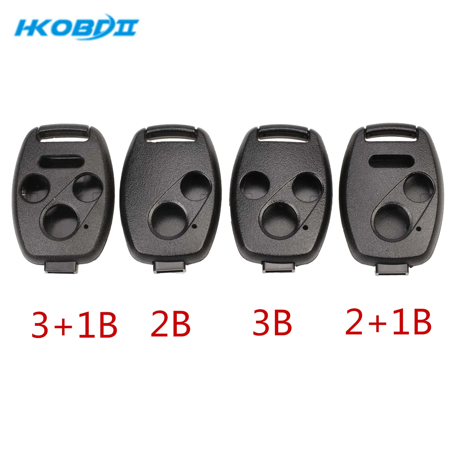 HKOBDII Новый чехол для дистанционного ключа автомобиля Honda forACCORD CRV Pilot Civic Fit Fob 2 без