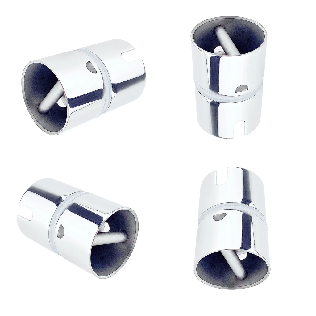 

Heavy Duty Stainless Steel Rod Holder Adapter For Boat Outdoor Fishing 4Pack