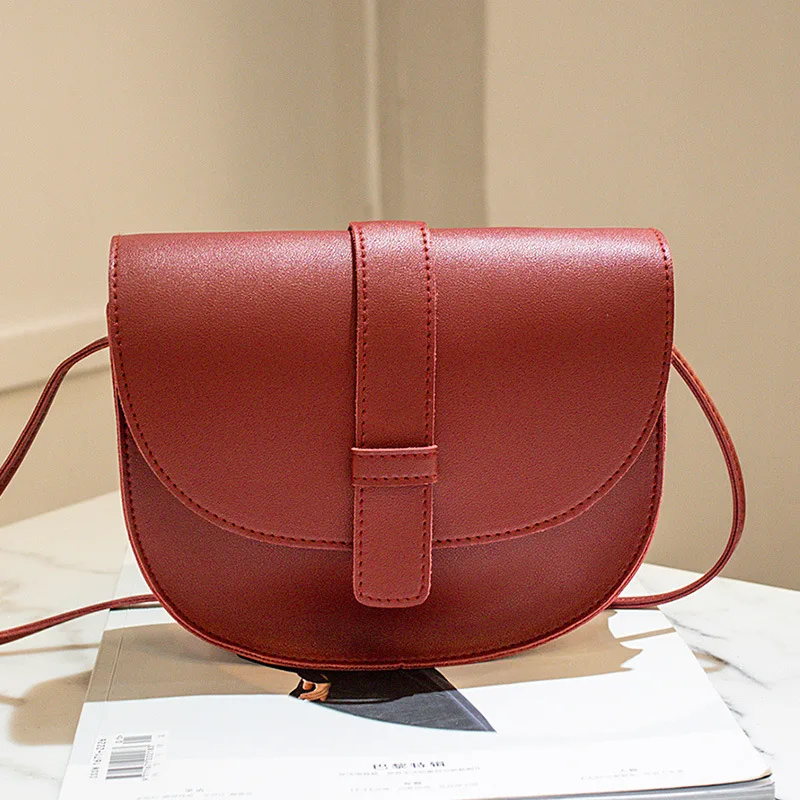 

Solid Small Handbags Ladies Crossbody Bags Brief Mini Messenger Bags Women Single Shoulder Bag Girls Female Cover Cross Body