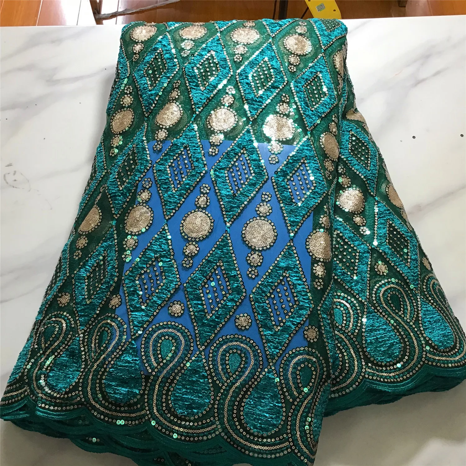 Высококачественная вышитая африканская гипюровая кружевная ткань дешевая