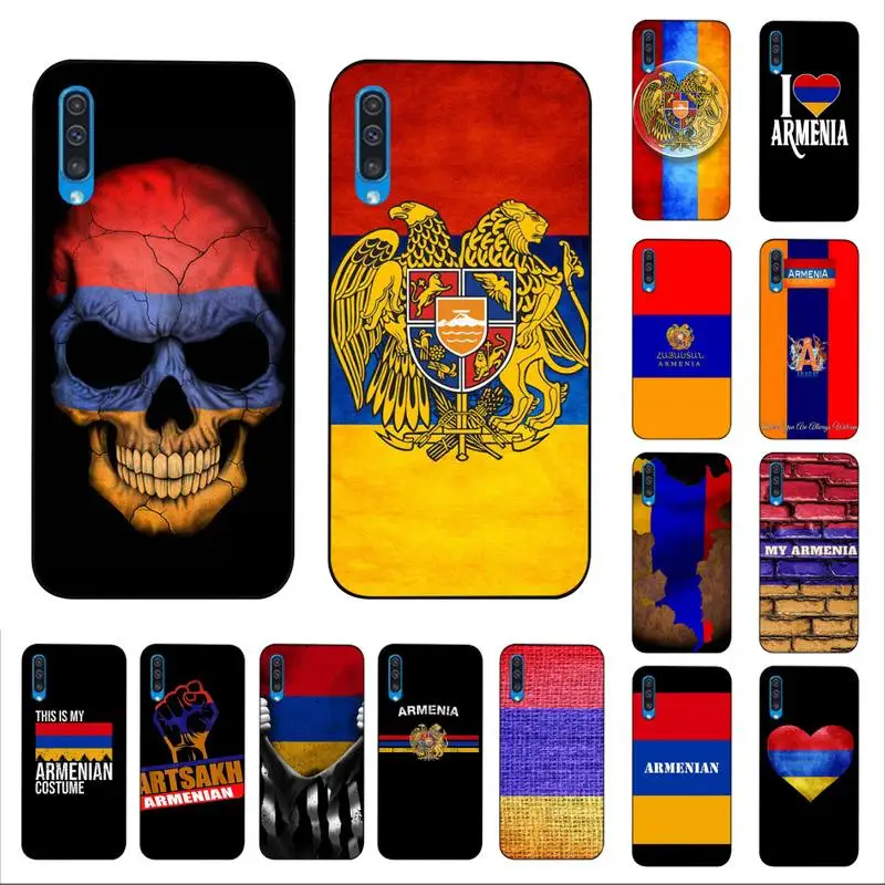 YNDFCNB Armenia Flag чехол для телефона Samsung A30s 51 5 71 70 40 10 20 s 31 A7 A8 2018|Бамперы| |