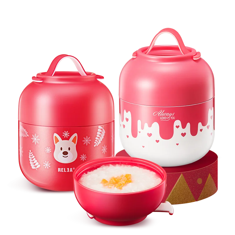 Тушеный стакан супер длинный изолированный Ланч бокс офисный работник один