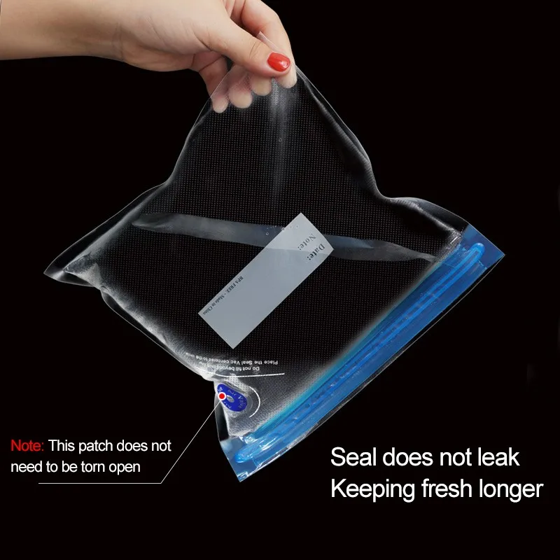 Вакуумный уплотнительный мешок для пищевых продуктов 5 шт. вакуумный пакет