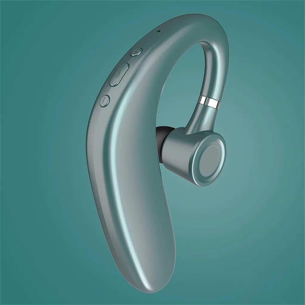 Беспроводные наушники V9 Bluetooth Handsfree для бизнеса, с регулировкой громкости, водонепроницаемые для спорта, совместимые с Samsung iPhone.