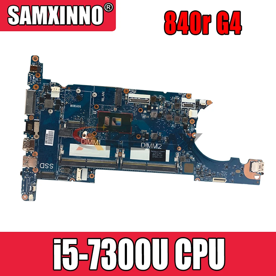 

Материнская плата для L13708-601 для HP ELITEBOOK 830 G5 Материнская плата ноутбука 6050A2930901-MB с Процессор i5-7300U тестирование работы