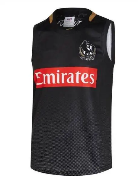 Мужская тренировочная майка COLLINGWOOD MAGPIES размер S-3XL 2019 | Спорт и развлечения