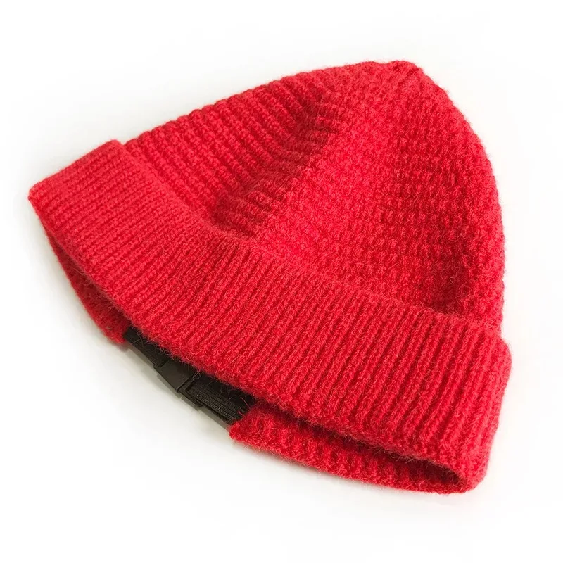 KENSHELLLEY Kids Promotional Winter Beanie Solid Color Skullcap Multicolor Strainer Adjustable Acrylic Beanies For | Аксессуары для