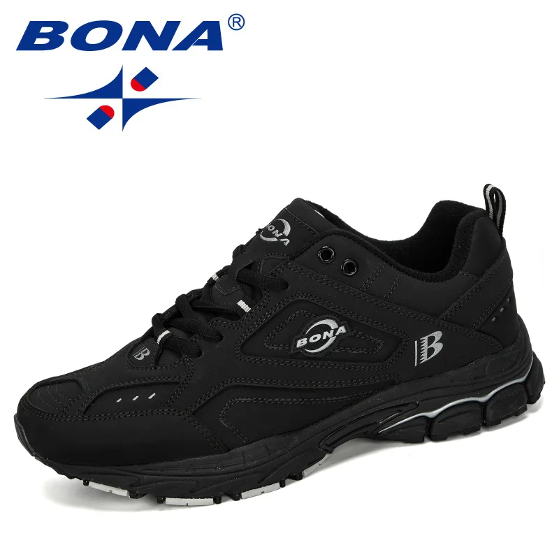 Charcoal grey S gray BONA/Новинка года; дизайнерская модная повседневная обувь; мужские кроссовки из яловичного спилка; мужская прочная, долговечная подошва; кроссовки; Zapatillas Deportivas Hombre - Цвет: Charcoal grey S gray