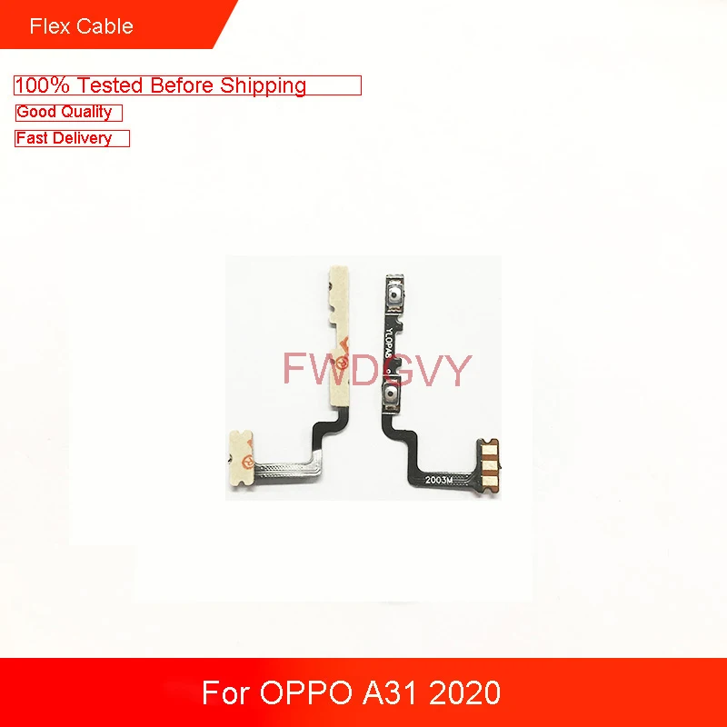 

Replacement For OPPO A31 2020 Power Volume Flex Cable ON OFF Side Button Switch Flex Cable Repair Spare Parts