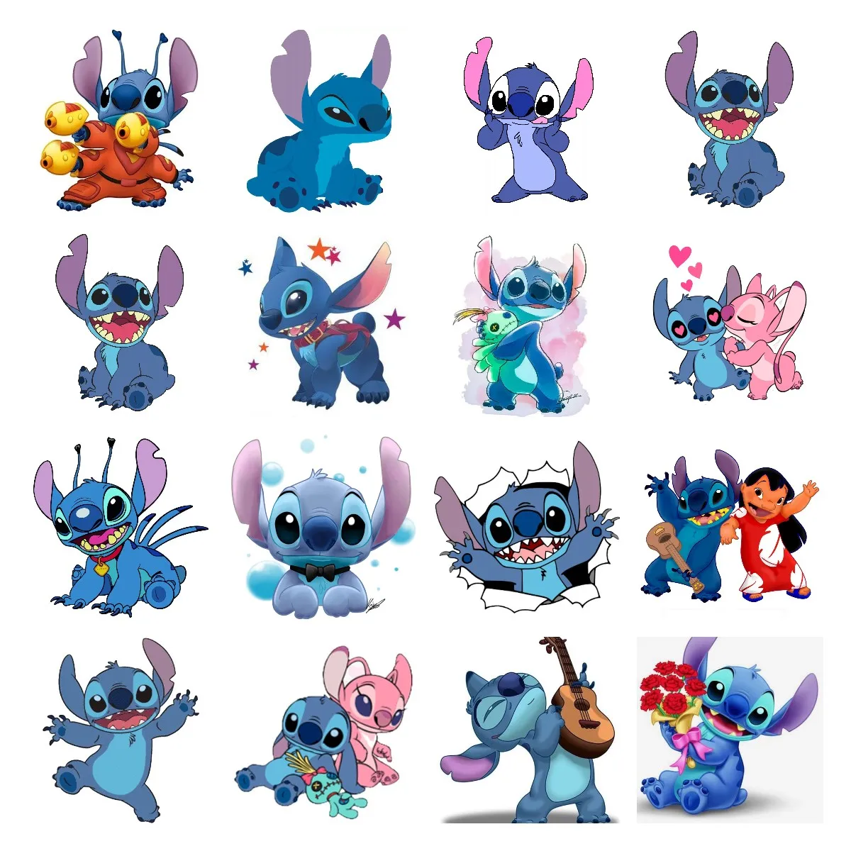 

Disney Cartoon Lilo Stitch Diamond Painting Full Square/Round Rhinestone Cross Stitch Kits Home Decoration Child Gift