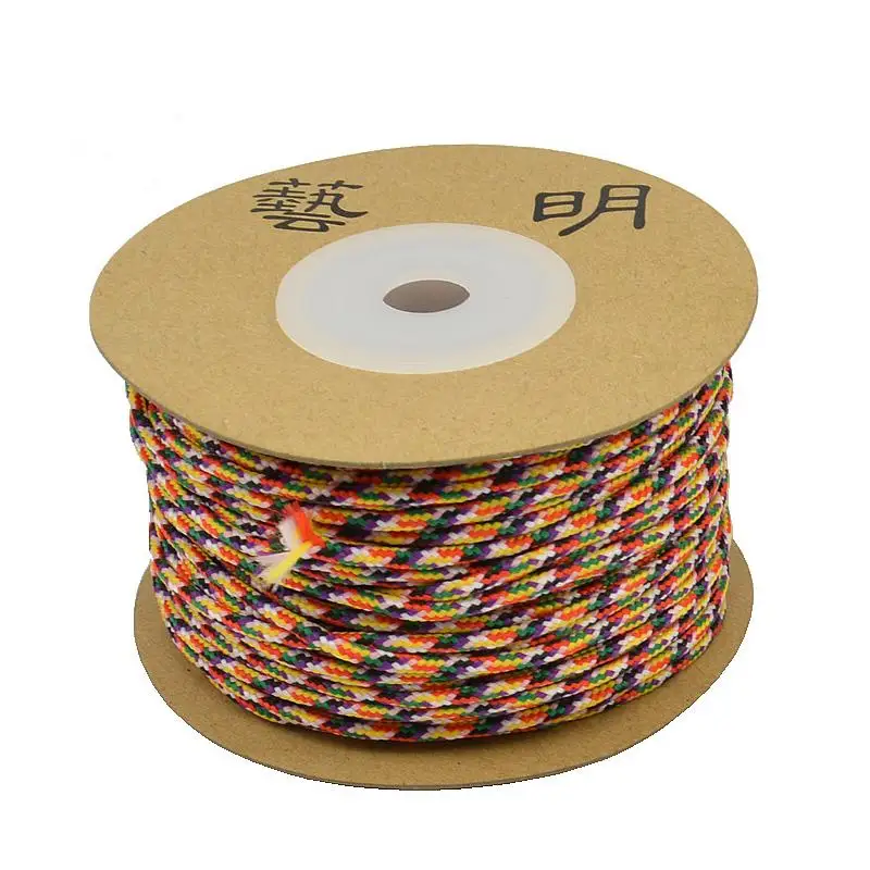 Бусины Бисероплетение линия 2 мм цветной шнур веревка NF D Тибет Тибетский буддист